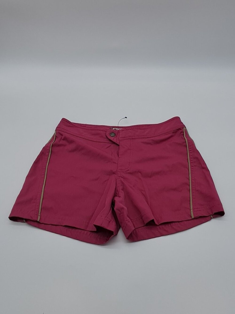 Vtg Columbia Women Pink Tan Size 4 Vertex Water Shorts Hiking Outdoor Fishing